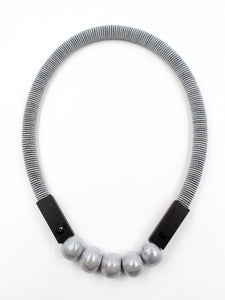 'Milky Way' Silk Chord Necklace