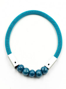 'Milky Way' Silk Chord Necklace