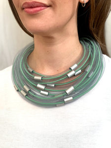 'See The Invisible' Mesh Mix Necklace