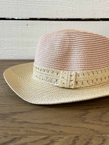 Roll Up Panama 2 Tone Hat- 2 Colours