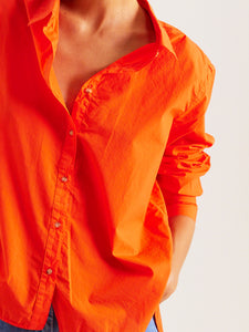 Juliette Shirt in Tangerine