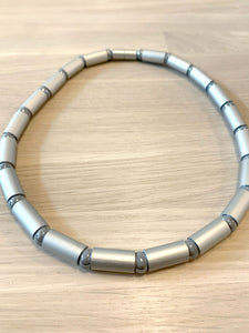 'Milky Way' Aluminium Tube Necklace